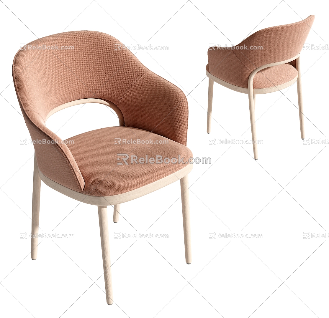 Modern Dining Chair 3d model