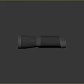 Black Binoculars With Green Lens Classic Design For Outdoor Observation