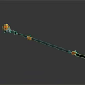 Durable Pole Saw Hardware Tool With Long Extension Pole And Orange Parts
