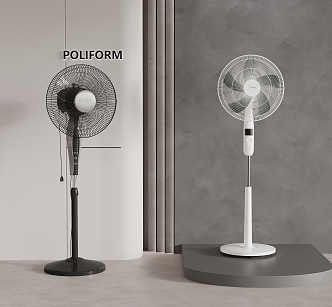 electric fan electric fan floor fan 3d model