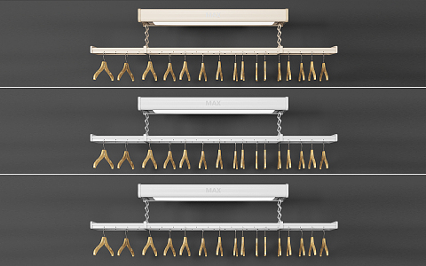 Modern drying rack 3d model