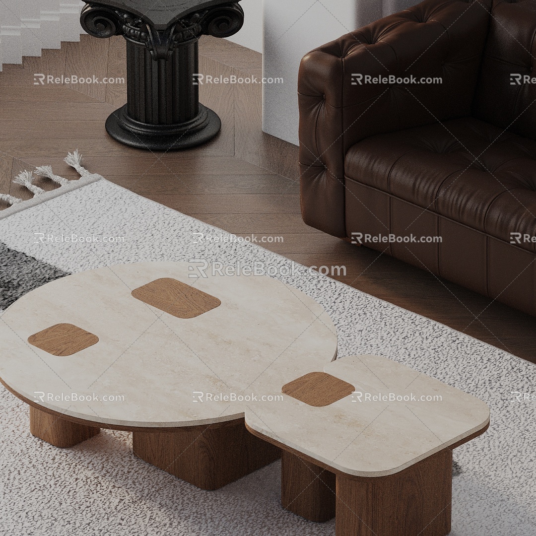 Coffee table 3d model