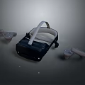 Advanced VR Headset Electronic Device With Controllers For Immersive Virtual Reality