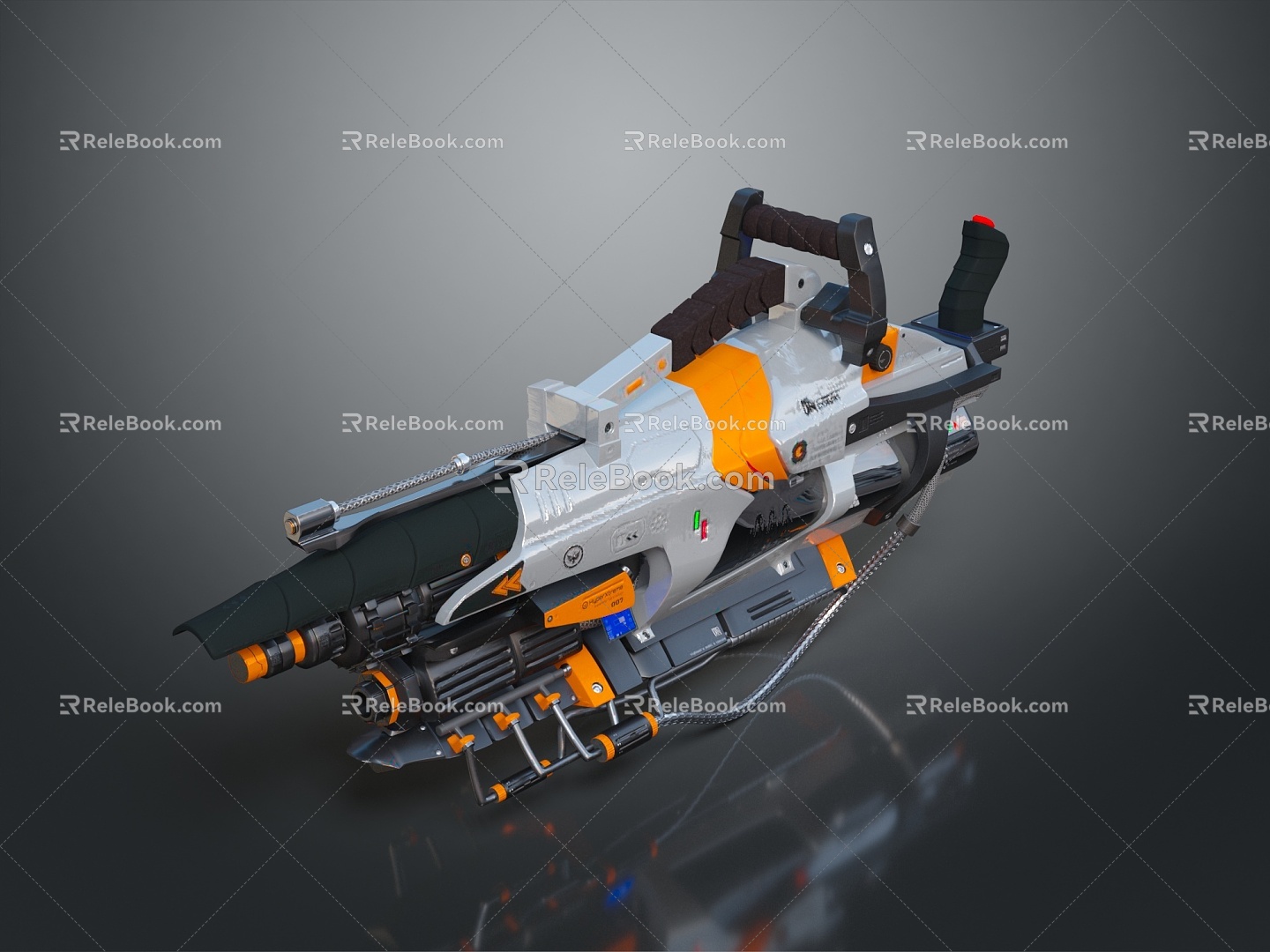 Science Fiction Firearms Next Generation Firearms Science Fiction Game Gun Game Firearms Game Gun Concept Gun Laser Gun 3d model