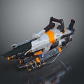 Science Fiction Firearms Next Generation Firearms Science Fiction Game Gun Game Firearms Game Gun Concept Gun Laser Gun 3d model