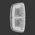 Modern Yellow Fabric Sofa With Gray Decorative Pillows And Wooden Legs