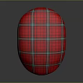 Stylish Red Plaid Hat Design Featuring Classic Checkered Pattern For Daily Fashion Use
