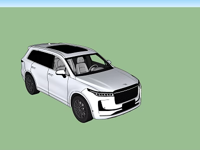 Hyundai Electric Car Ideal 3d model Hyundai Electric Car Ideal 3d model