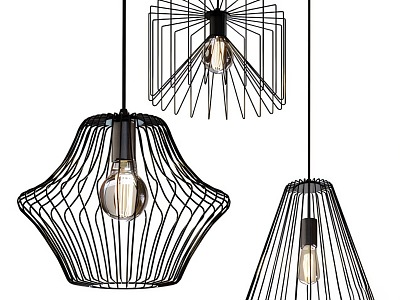 Minimalist chandelier lamps model