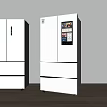 Refrigerator French Refrigerator Four Door Refrigerator Smart Refrigerator Embedded Refrigerator 3d model