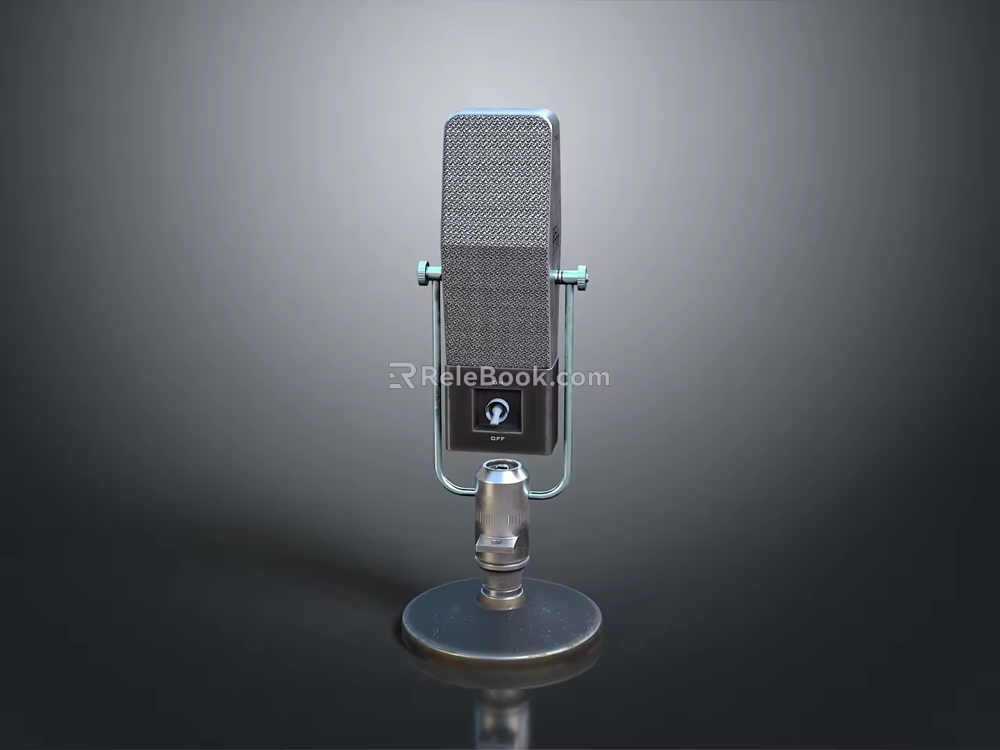 Modern Microphone Mike Amplifier Capacitor Mike High-end Mike 3d model