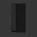 Sleek Black Computer Case With Transparent Side Panel And Modern Design
