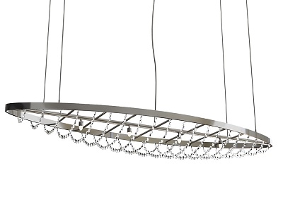 Mellow modern chandelier 18w 3d model