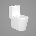 Modern toilet 3d model