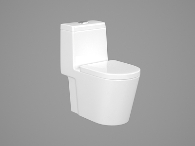 Modern toilet 3d model