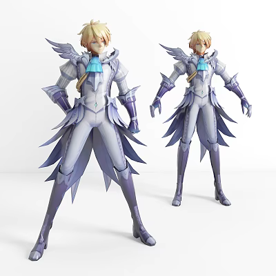 Modern Game Characters Cartoon Characters 3d model Modern Game Characters Cartoon Characters 3d model