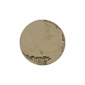Intricate Decorative Wall Component With Fish Scale Pattern And Textured Surface