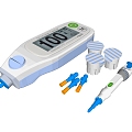 modern blood glucose meter 3d model