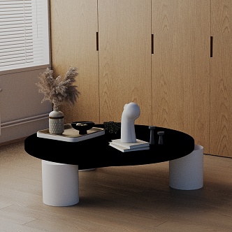 Modern coffee table 3d model