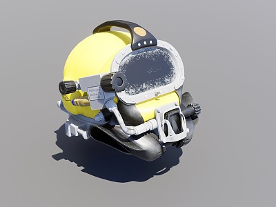 Diving Helmet model