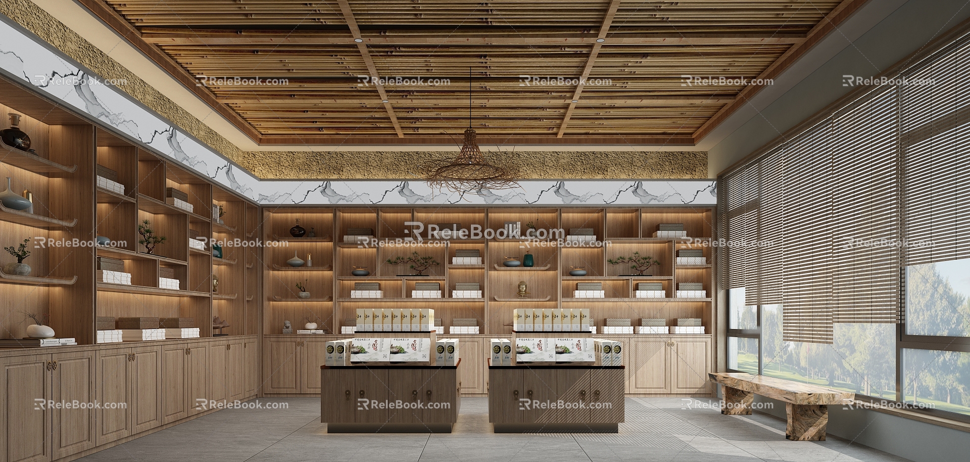 Museum of Chinese Medicine, 1st Floor, New Chinese Museum 3d model