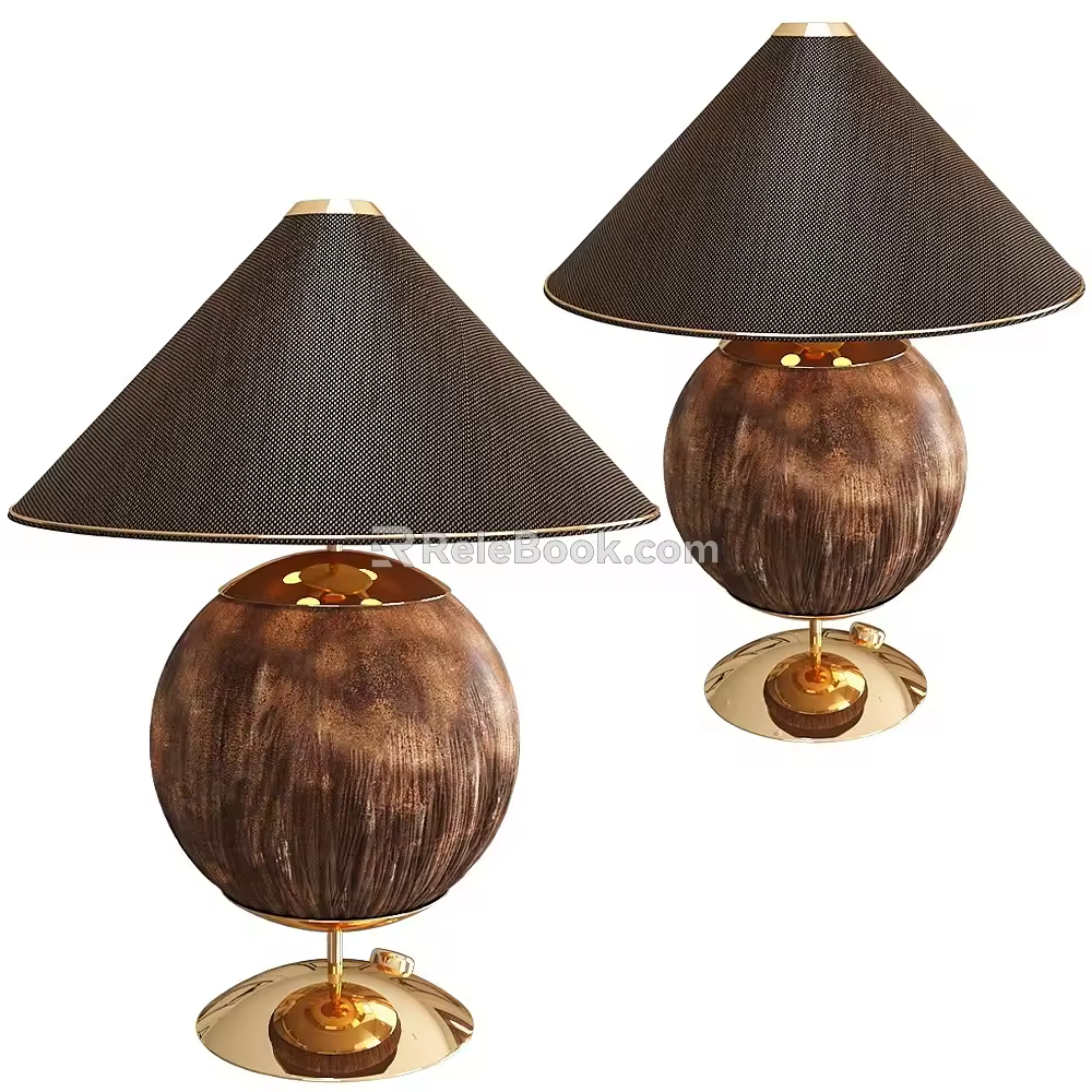 Table Lamp Light Luxury Table Lamps 3d model