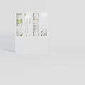 White Office Filing Cabinet With Multiple Shelves Holding Organized Folders And Documents
