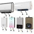 Different Types Of Daily Electrical Water Heaters In Various Styles And Colors