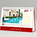 Desktop calendar ornaments 3d model