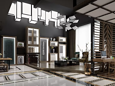 Leisure area 3d model