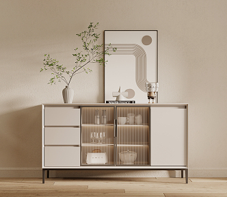 Modern Sideboard 3d model