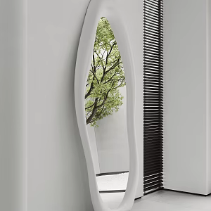 modern floor mirror full-length mirror 3d model