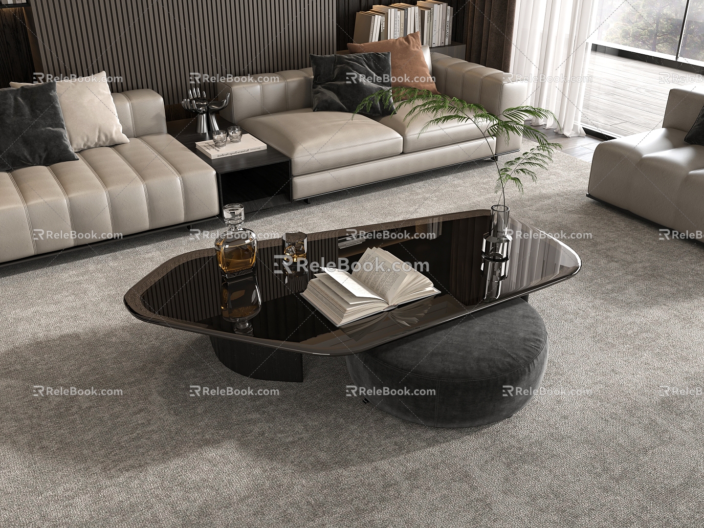 Coffee table 3d model