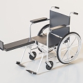 Medical Equipment Wheelchair 3d model