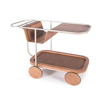 Nordic Vintage Solid Wood Side Stool Living Room Sofa Small Coffee Table Designer Multifunctional Small Table 3d model