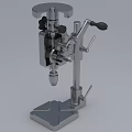 Manual Industrial Drilling Machine With Stable Metal Base And Professional Design