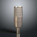 Modern Microphone Mike Amplifier Capacitor Mike High-end Mike 3d model