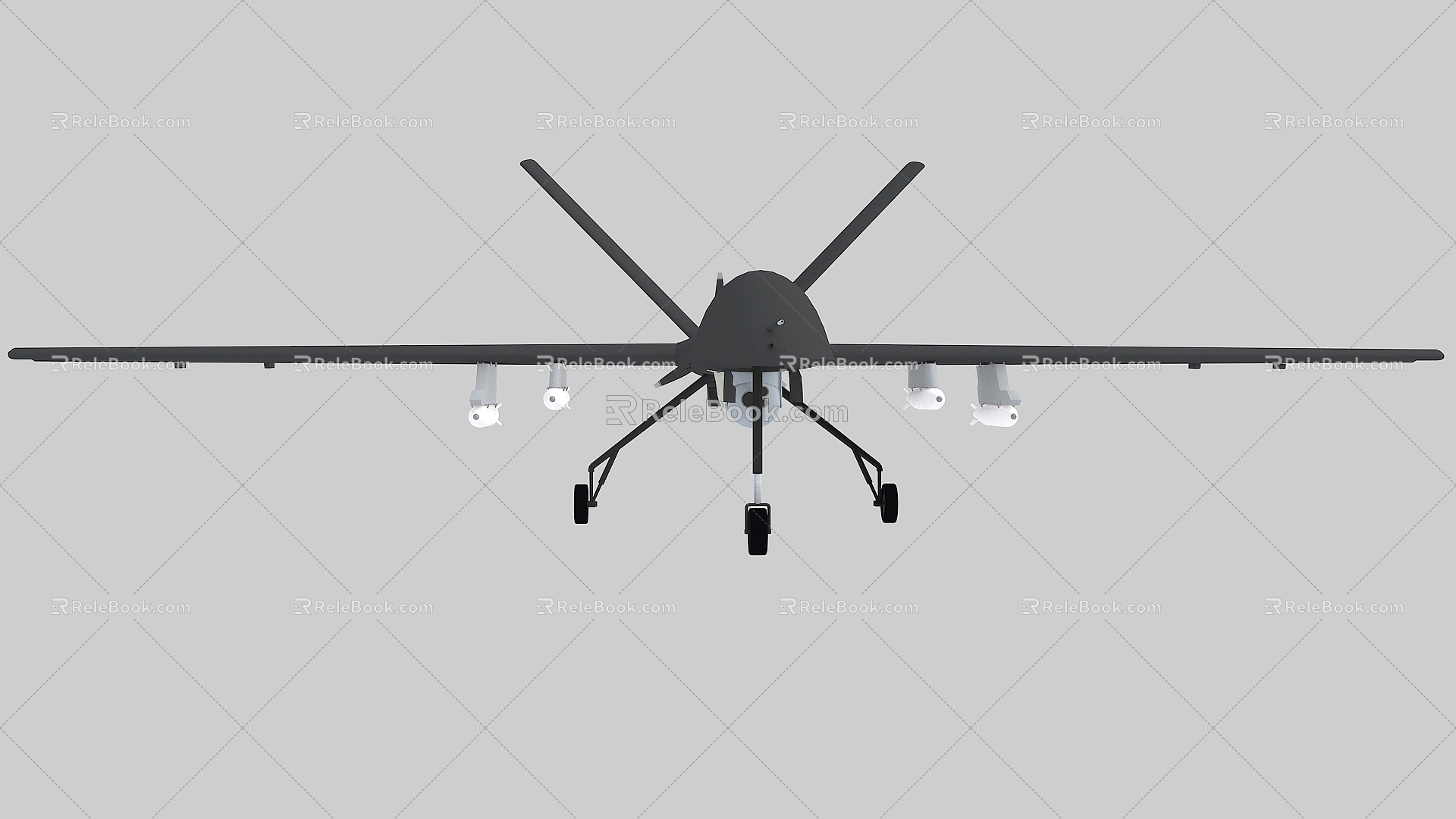 Rainbow 4 CH4 drone 3d model