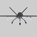 Rainbow 4 CH4 drone 3d model