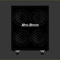 Mesa Boogie Electronic Speaker Cabinet With Four Black Grille Speakers