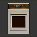 Electric Cooker Oven Combo With Four Burners Digital Control And Glass Door
