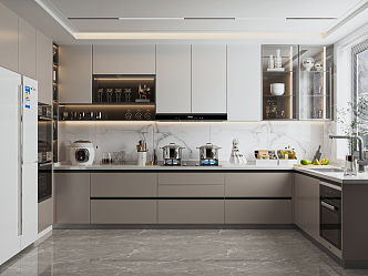 Modern Kitchen 3d model