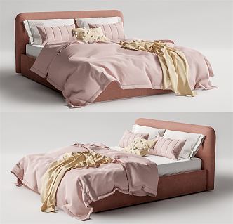 Modern Children's Bed 3d model