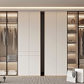 Modern wardrobe 3d model