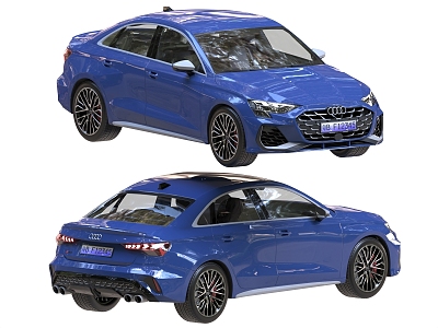 2025 Audi S3 Sport Audi Car Audi Sedan 3d model