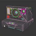 Professional Projection Monitoring Device With Lens Red Button And Display Panel