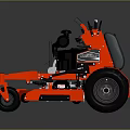 Stylish Red Car Featuring Black Seats And Large Wheels For Outdoor Activities