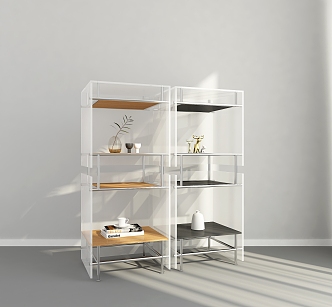 Modern Storage Rack 3d model