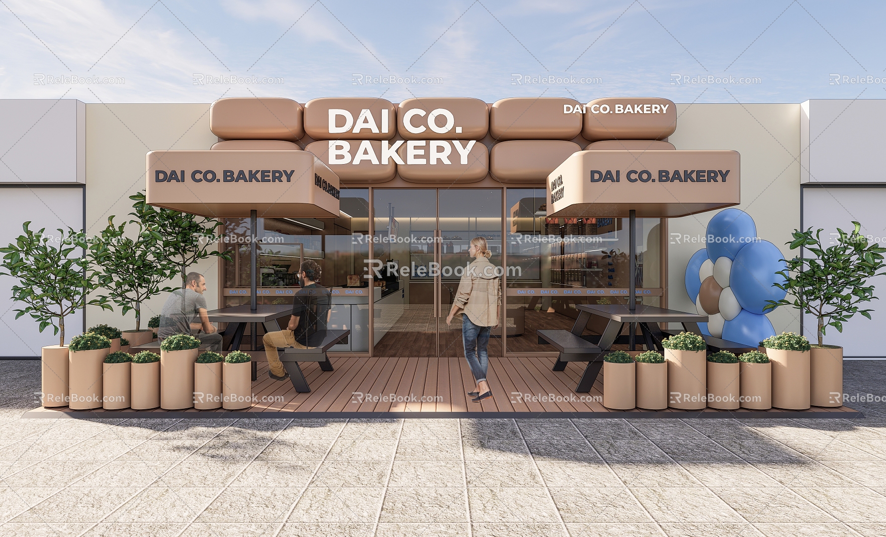 Baking Shop 3d model