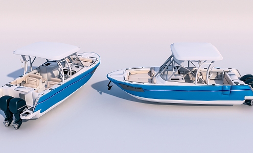 Modern Yacht 3d model